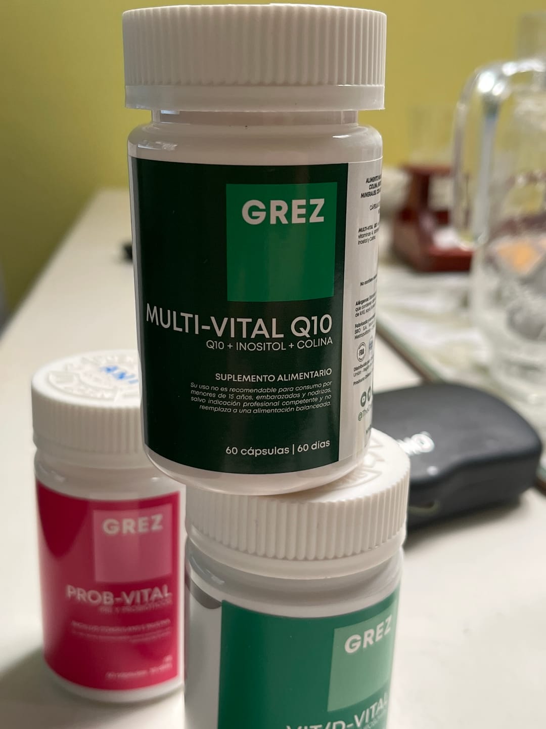 Customer photo review of MULTI-VITAL Q10 - Vitaminas + Q10 + Inositol + Colina - 30 cápsulas