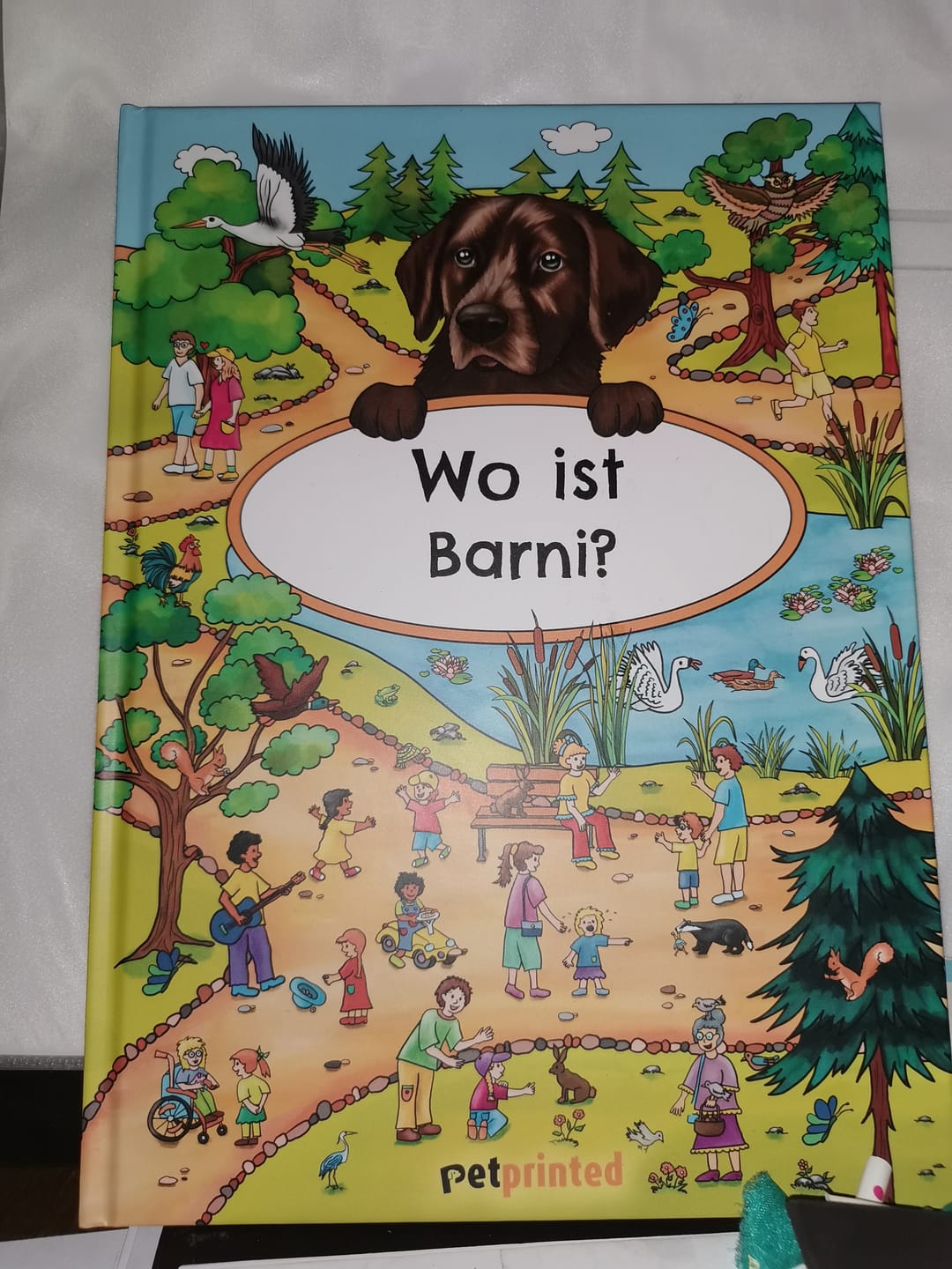 Customer photo review of Wo bist du? - Personalisiertes Hunde-Wimmelbuch