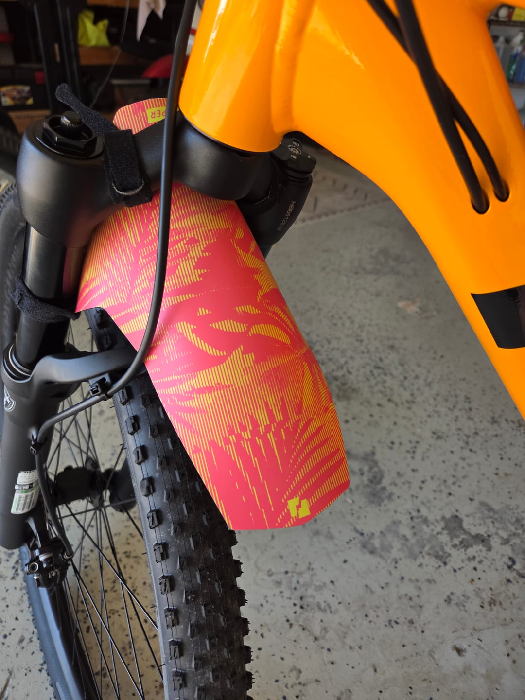 Customer photo review of Tropical Glitch Fender