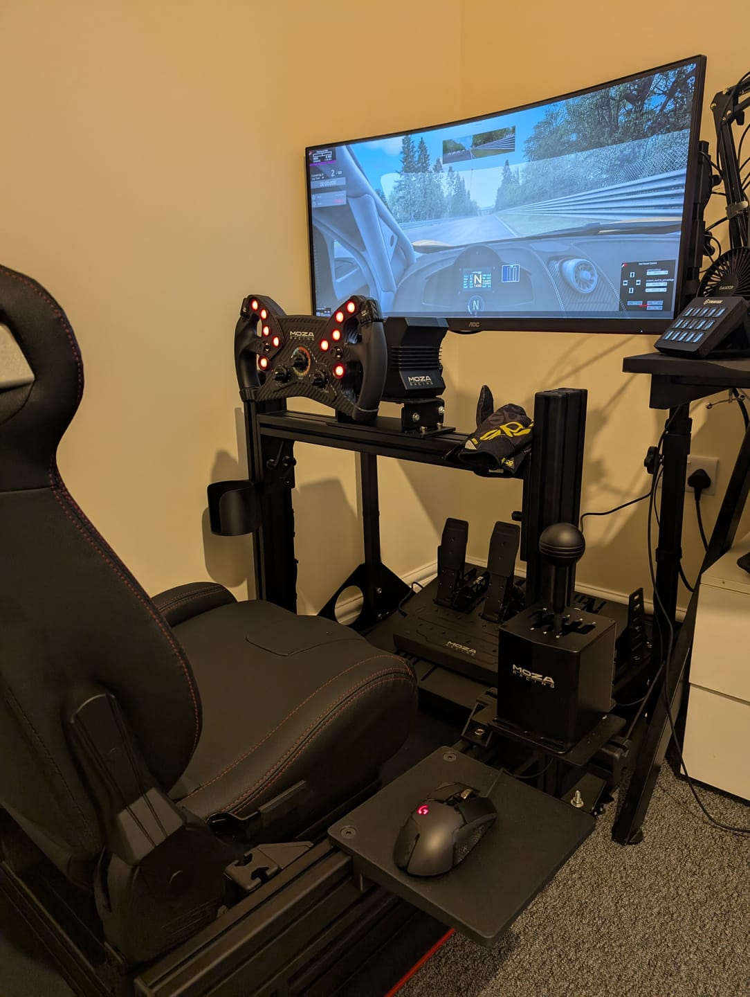 Customer photo review of MOZA RACING KS Steering Wheel