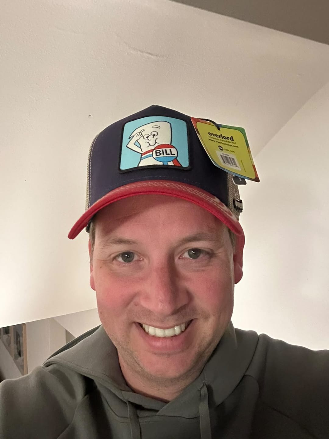 Customer photo review of OVERLORD X Schoolhouse Rock!: Bill Trucker Cap