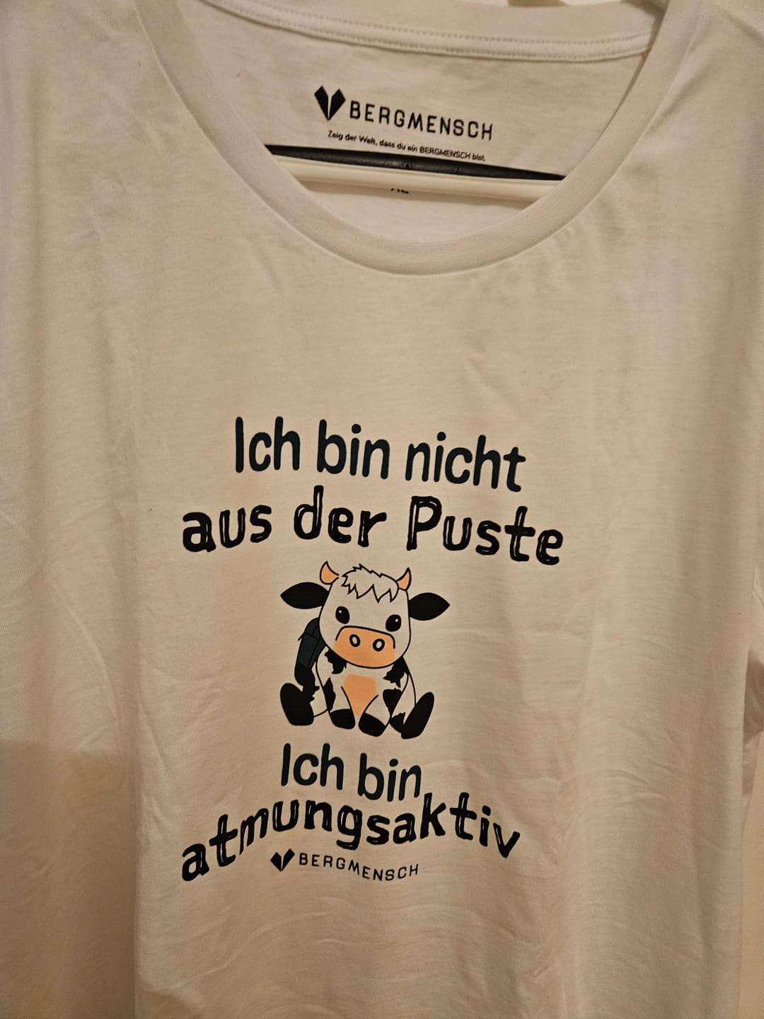 Customer photo review of Atmungsaktiv - Damen Premium Organic Shirt