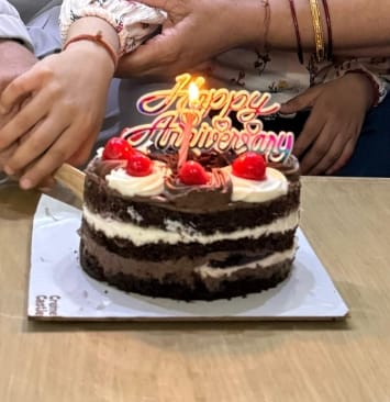 Customer photo review of German Black Forest Cake