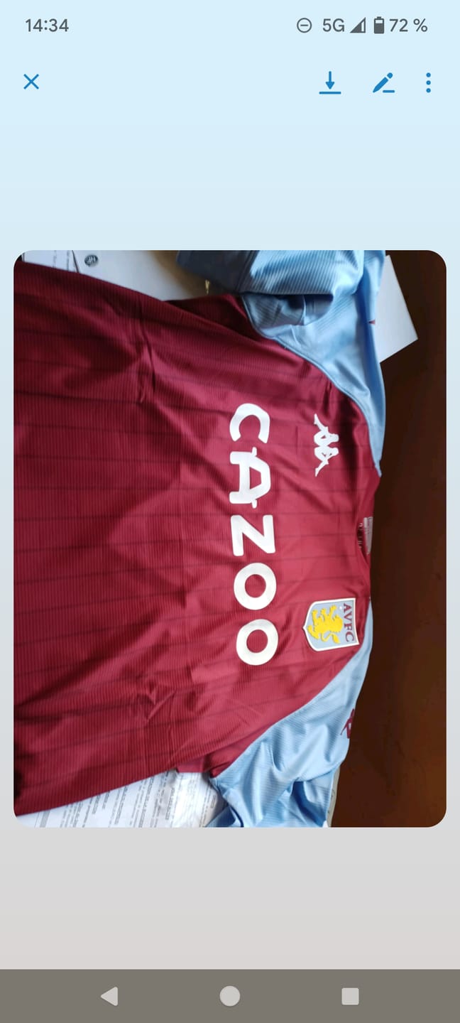 Customer photo review of Maillot Mystère Foot - Homme