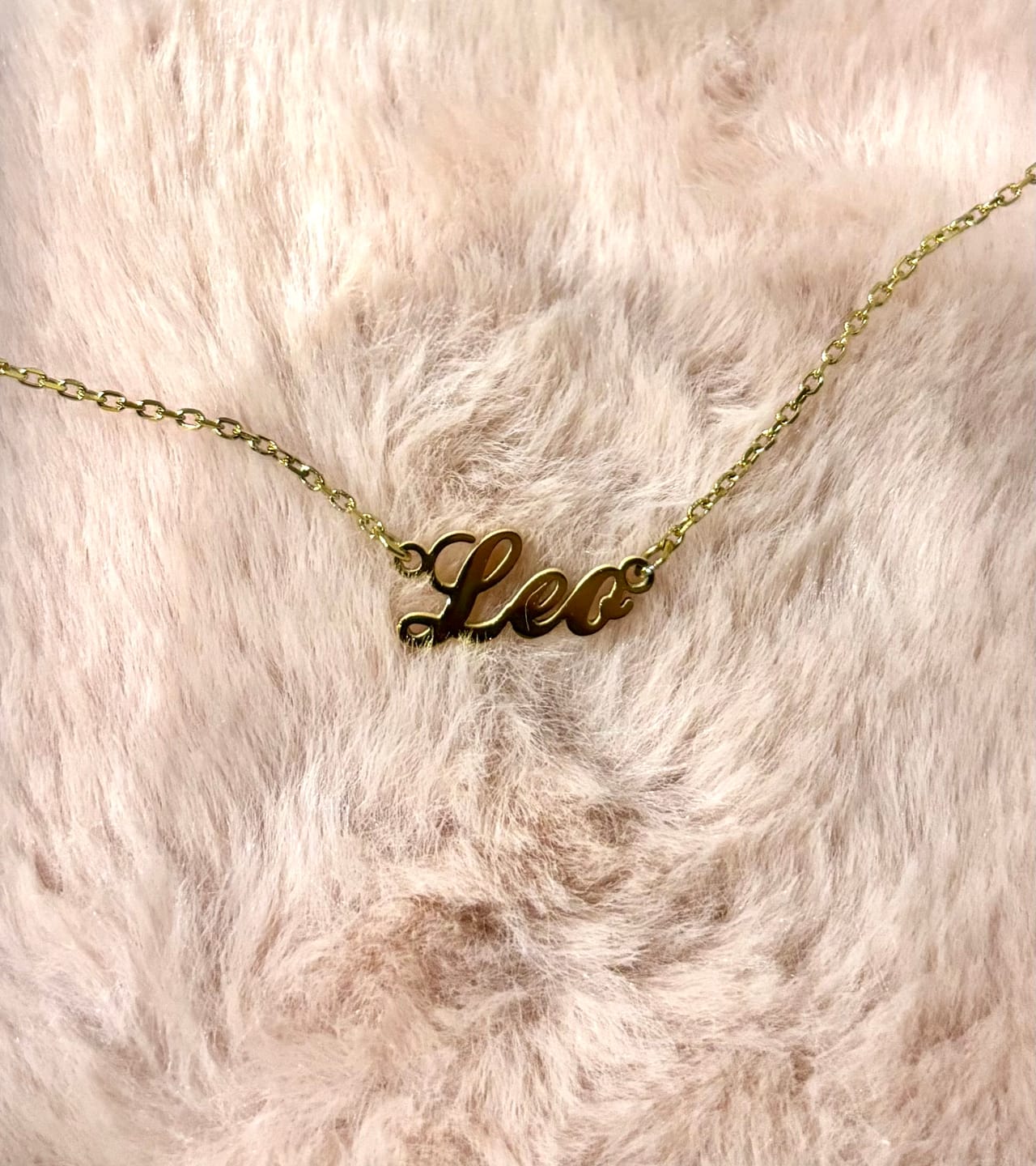 Customer photo review of Collar Nombre - Personalizado