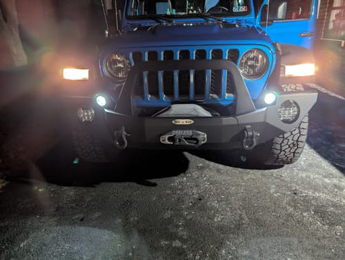 Customer photo review of 3.7" Round CG2 SAE LED Light Cannon Kit