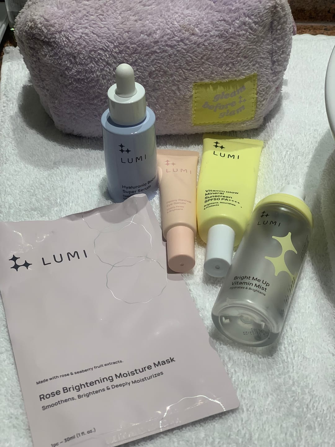 Customer photo review of Hyaluronic Boost Super Serum