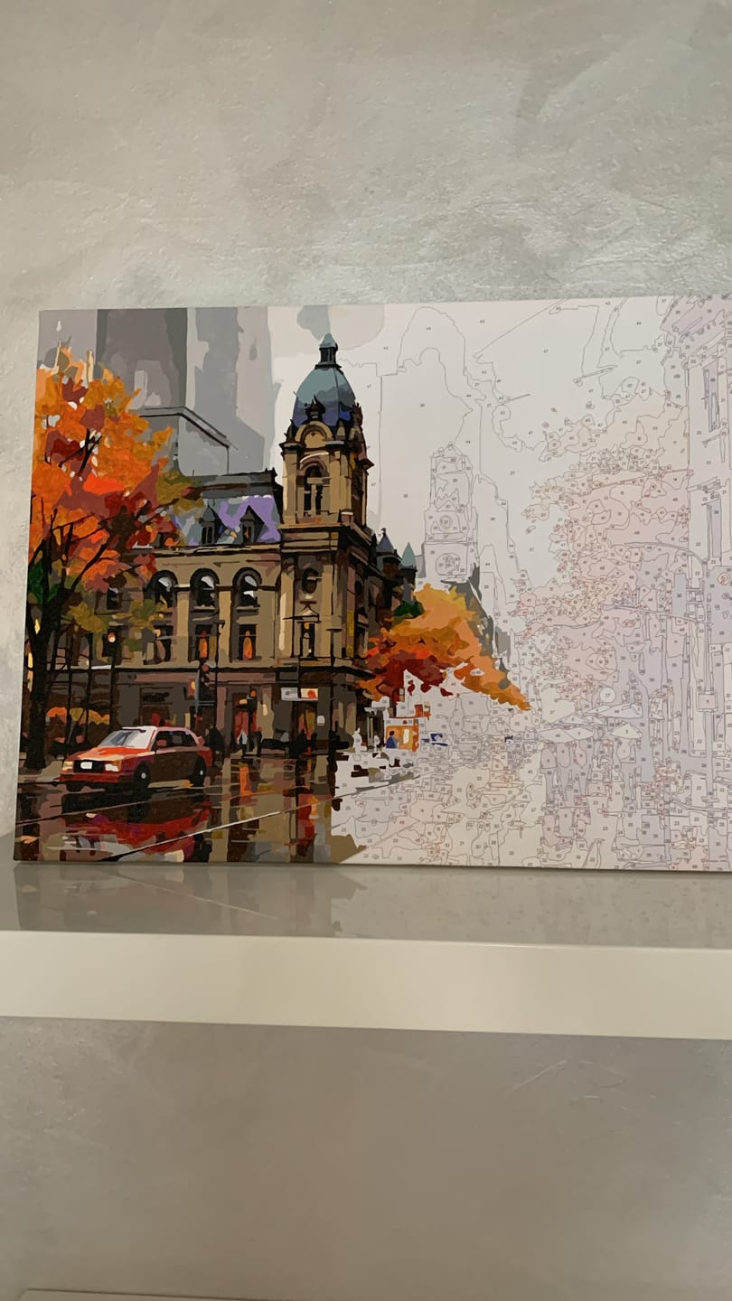 Customer photo review of Rainy Intersection