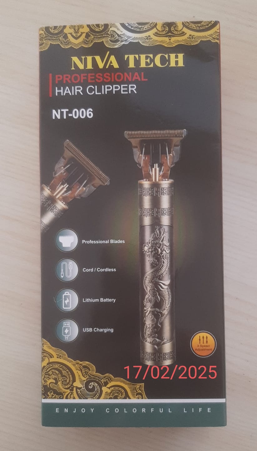 Customer photo review of (2 Pezzi) Rasoio Elettrico Barbiere Professionale, A Batteria Ricaricabile