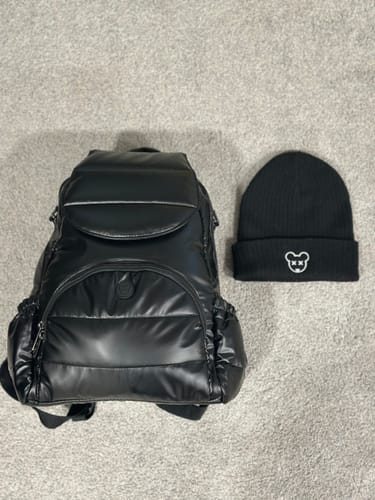 Customer photo review of Citymouse® COMMUTER Backpack - JET- SALE*