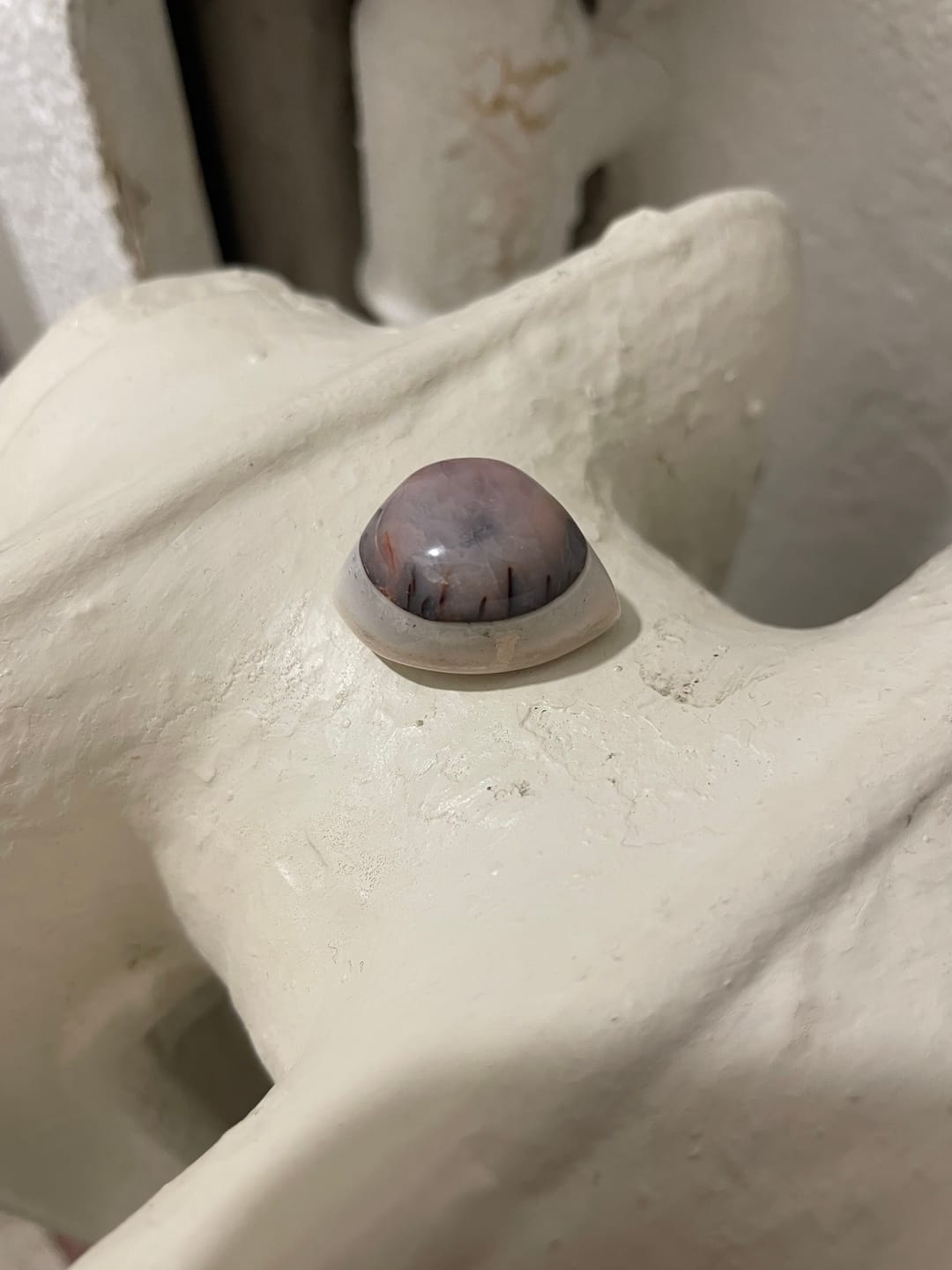 Customer photo review of Occhio di Shiva per la Protezione - Agata Botswana