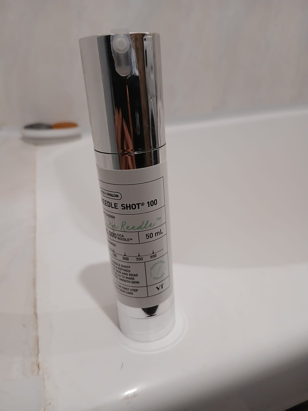 Customer photo review of Serums-būsteris ar mikroadatām VT Cosmetics Reedle Shot 100