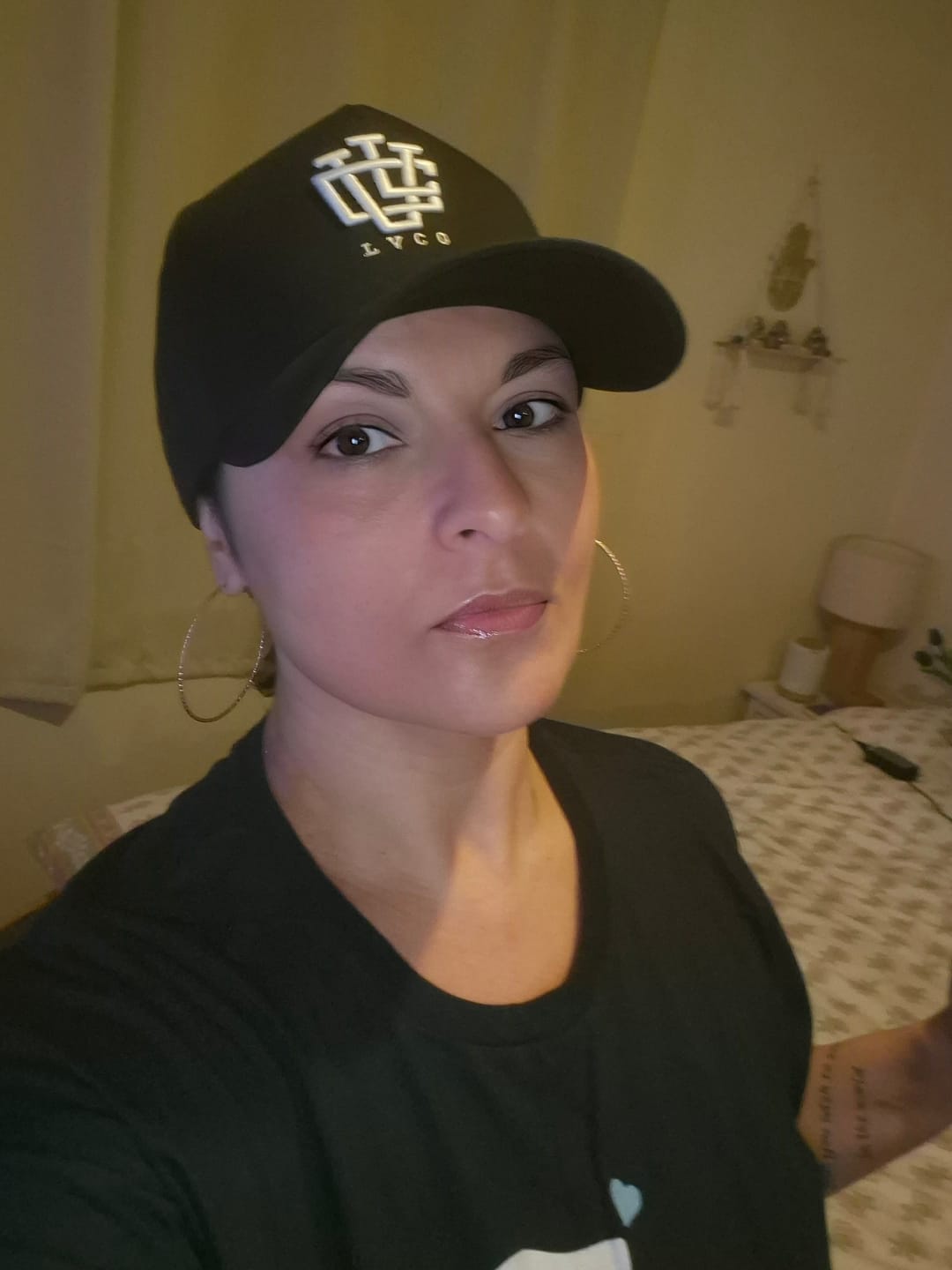 Customer photo review of LVCO "Jet Black" A-Frame Snapback