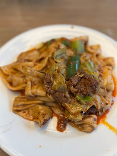 Customer photo review of [N1] Spicy Cumin Lamb Hand-Ripped Noodles Meal Kit (4 Servings)