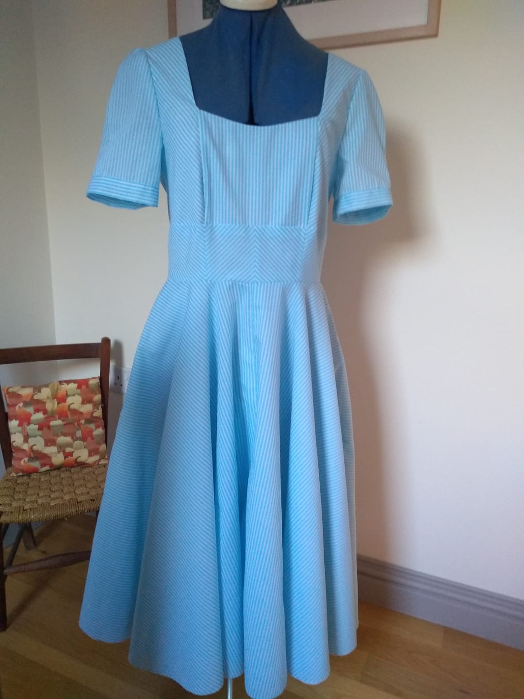 Customer photo review of Candy Stripes Polycotton Fabric