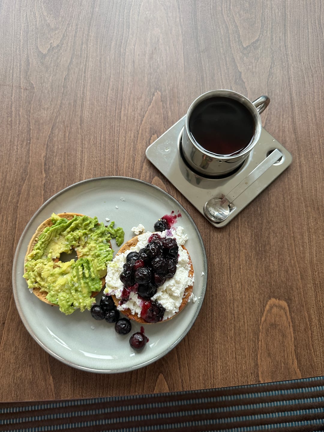 Customer photo review of Venice Mirror Cup with a Saucer & Spoon