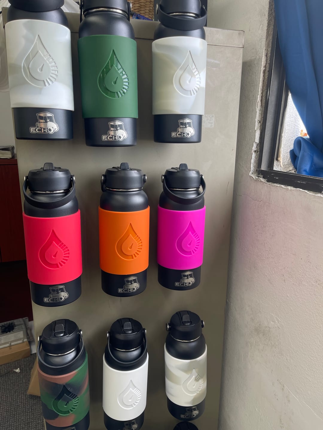 Customer photo review of LASER ENGRAVED BOTTLE + FUELSTATION SLEEVE / CUSTOMIZE IT