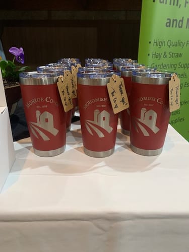 Customer photo review of (6 Pieces) Custom Laser Engraved - 20oz Tumblers