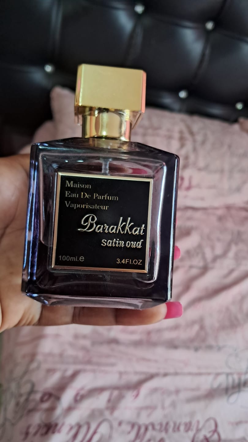 Customer photo review of Barakkat Satin Oud EDP 100ml