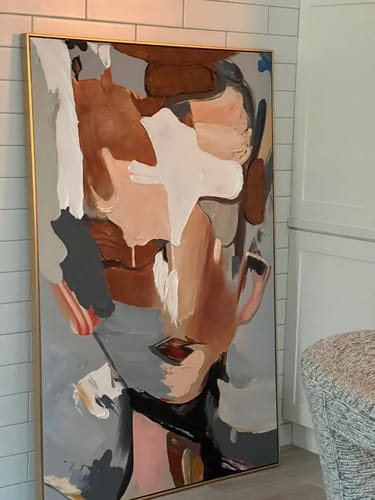 Customer review photo for Colorful Painting #CA048