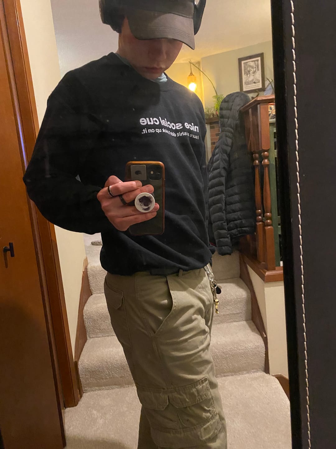 Customer photo review of Nice social cue. I sure as shit didn't pick up on it