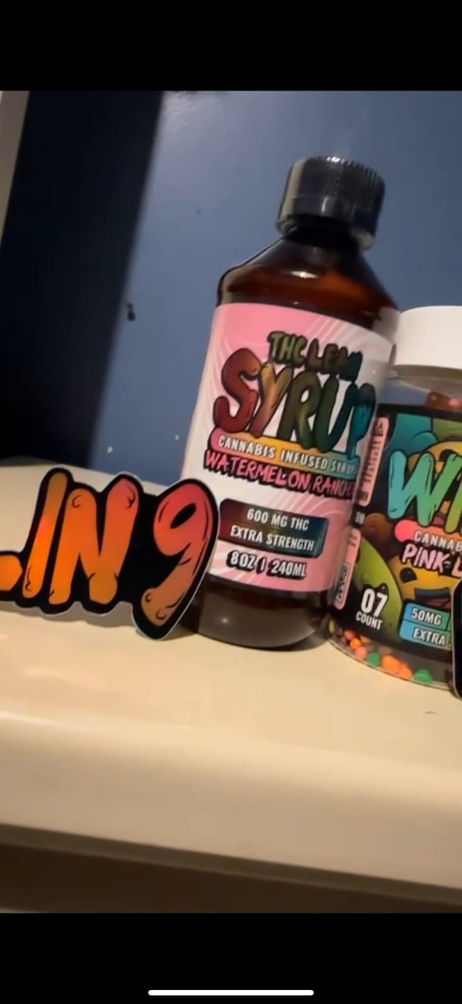 Customer photo review of 600mg THC Syrup