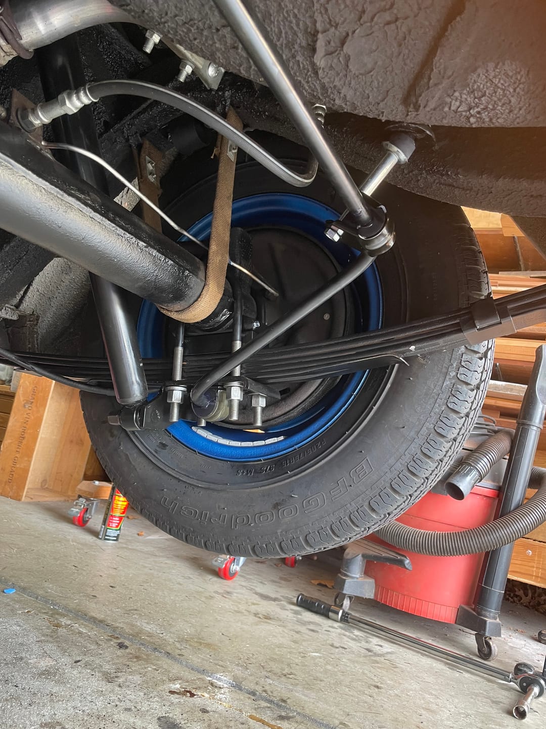 Customer photo review of 1/2 Inch Diameter U-Bolts - Round Bend