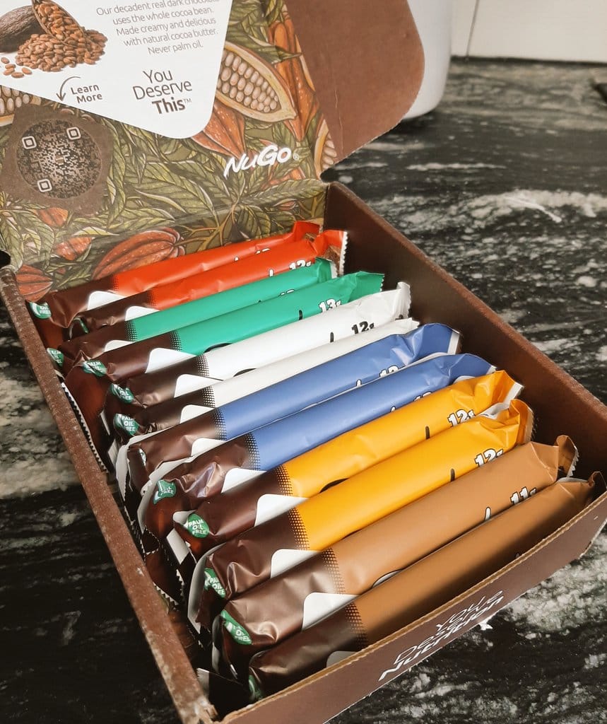 Customer photo review of Variety Pack - NuGo Dark