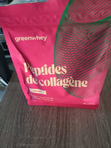 Customer photo review of Peptides de Collagène PEPTAN®