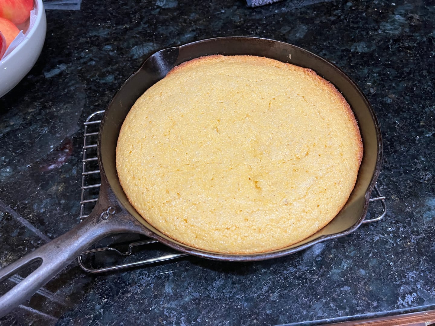 Customer photo review of Cousin T's Gourmet Honey Cornbread Mix