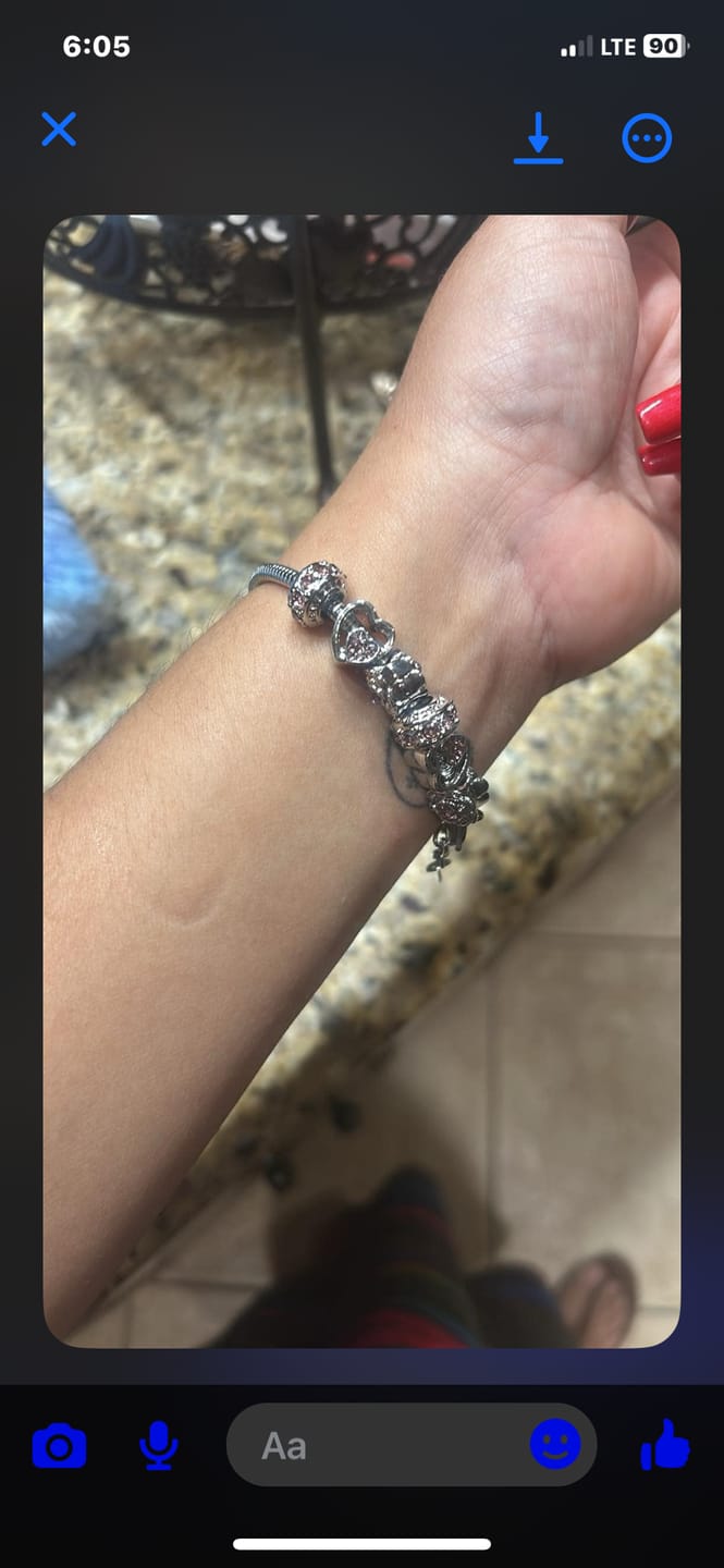 Customer photo review of Love & Light Bracelet