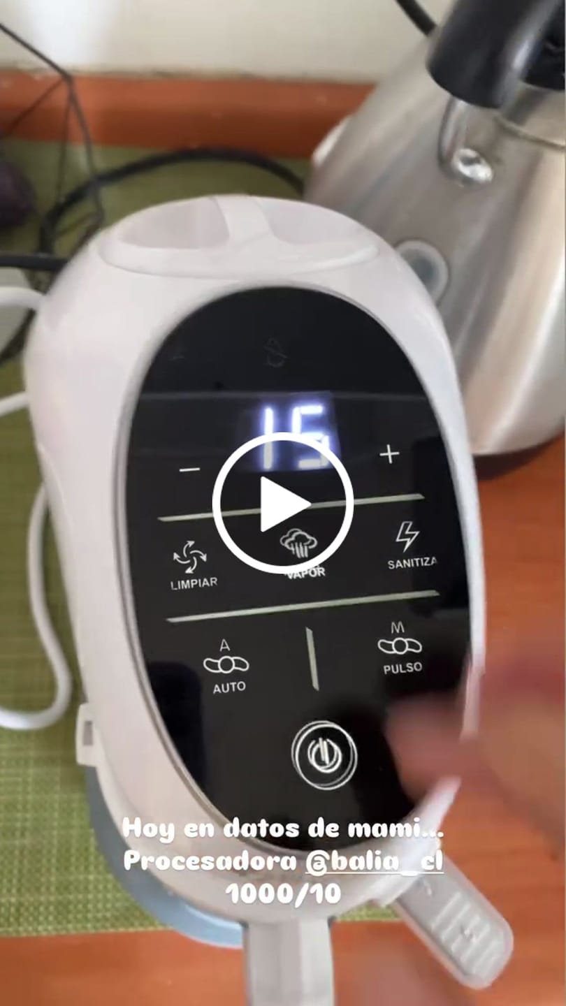 Customer video review of Procesadora de alimentos Multifuncional