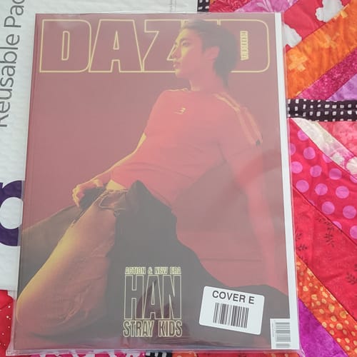 Customer photo review of STRAY KIDS CHANGBIN & HAN - DAZED & CONFUSED KOREA MAGAZINE 2025 FEBRUARY ISSUE COVER E