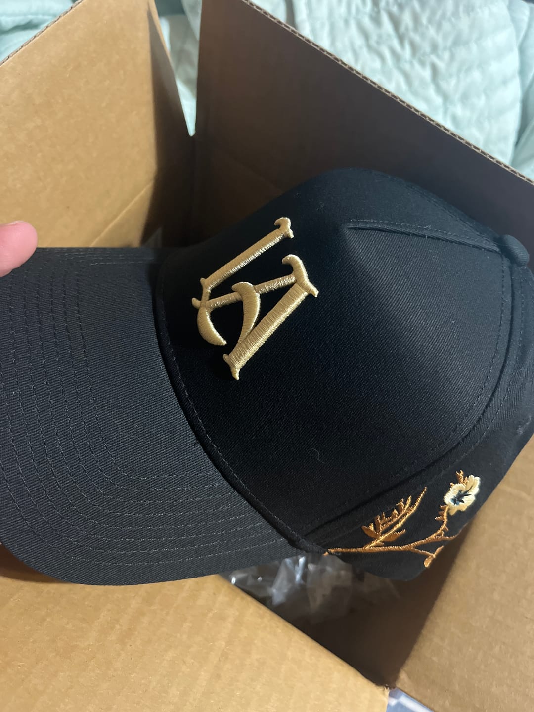 Customer photo review of 918 LA Branch Hats