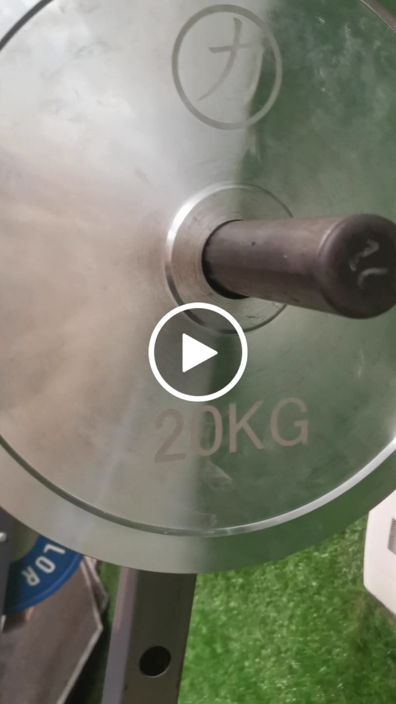 Customer video review of Powerlifting Steel Plates - Extra Thin