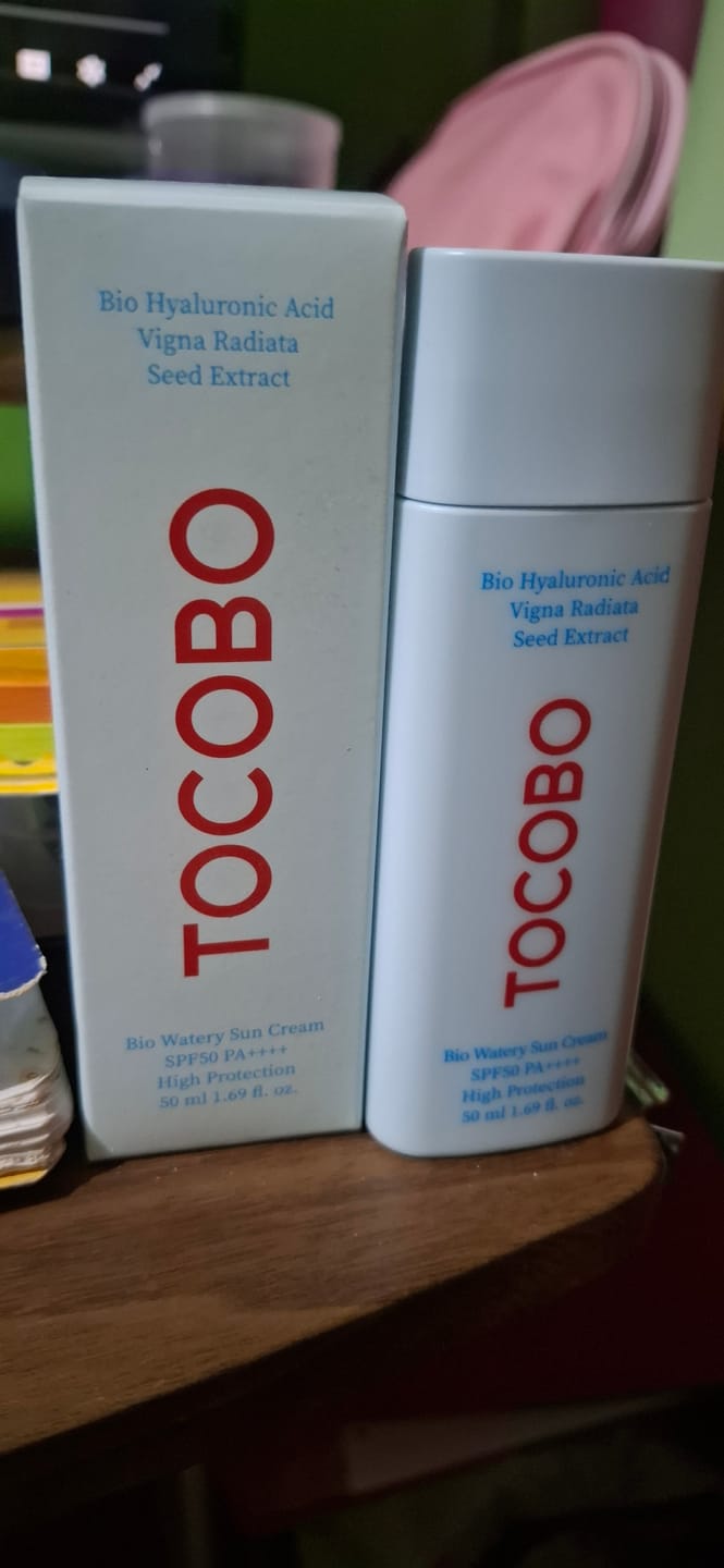 Customer photo review of Bio Watery Sun Cream SPF50+ PA++++