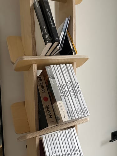 Customer photo review of Bookcase