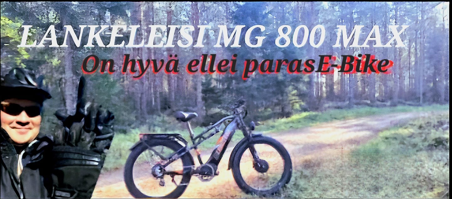 Customer photo review of Lankeleisi MG800 Max 1000W*2 26" Fat Bike Dual Motor Trail E-Mountain Bike 48V 20Ah Battery E-MTB