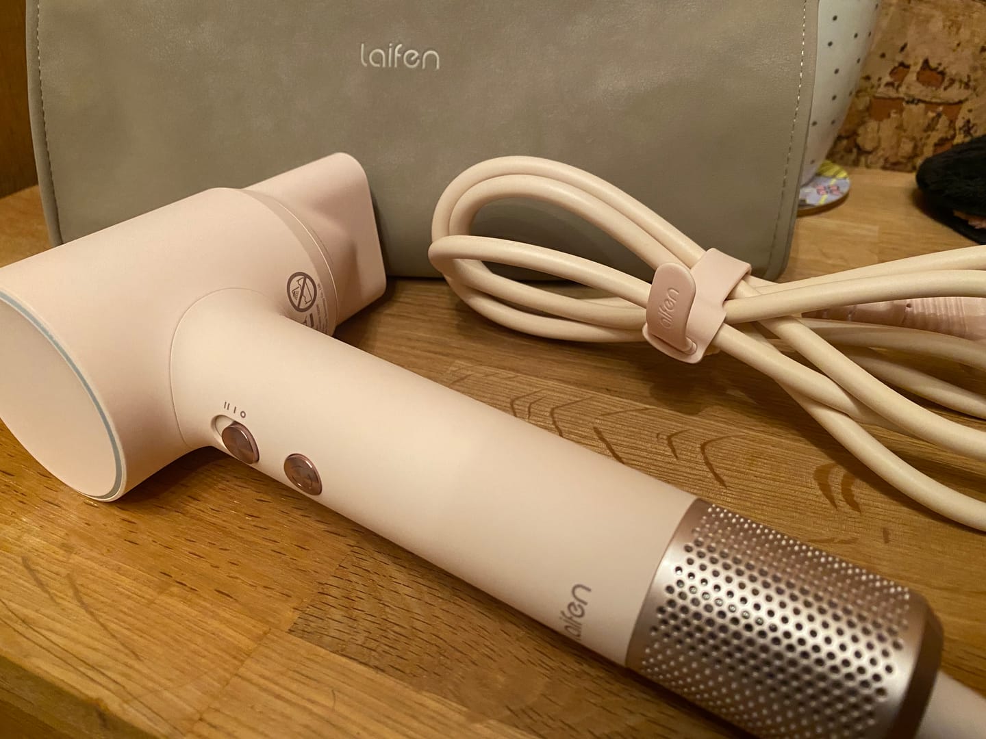 Customer photo review of Laifen Mini · High-Speed Hair Dryer