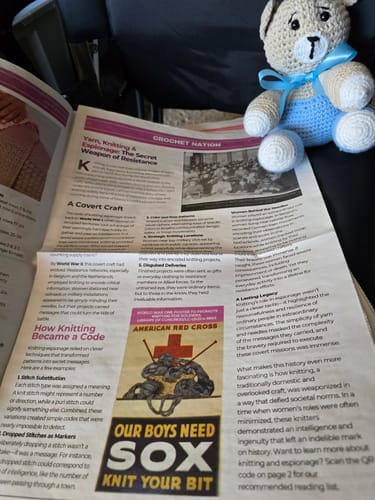Customer photo review of Crochet Nation • 1-Issue-a-Month Subscription Plan *