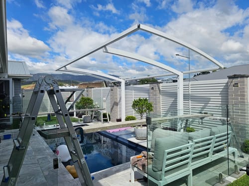 Customer photo review of Single Carport-550x 280 x 316cm