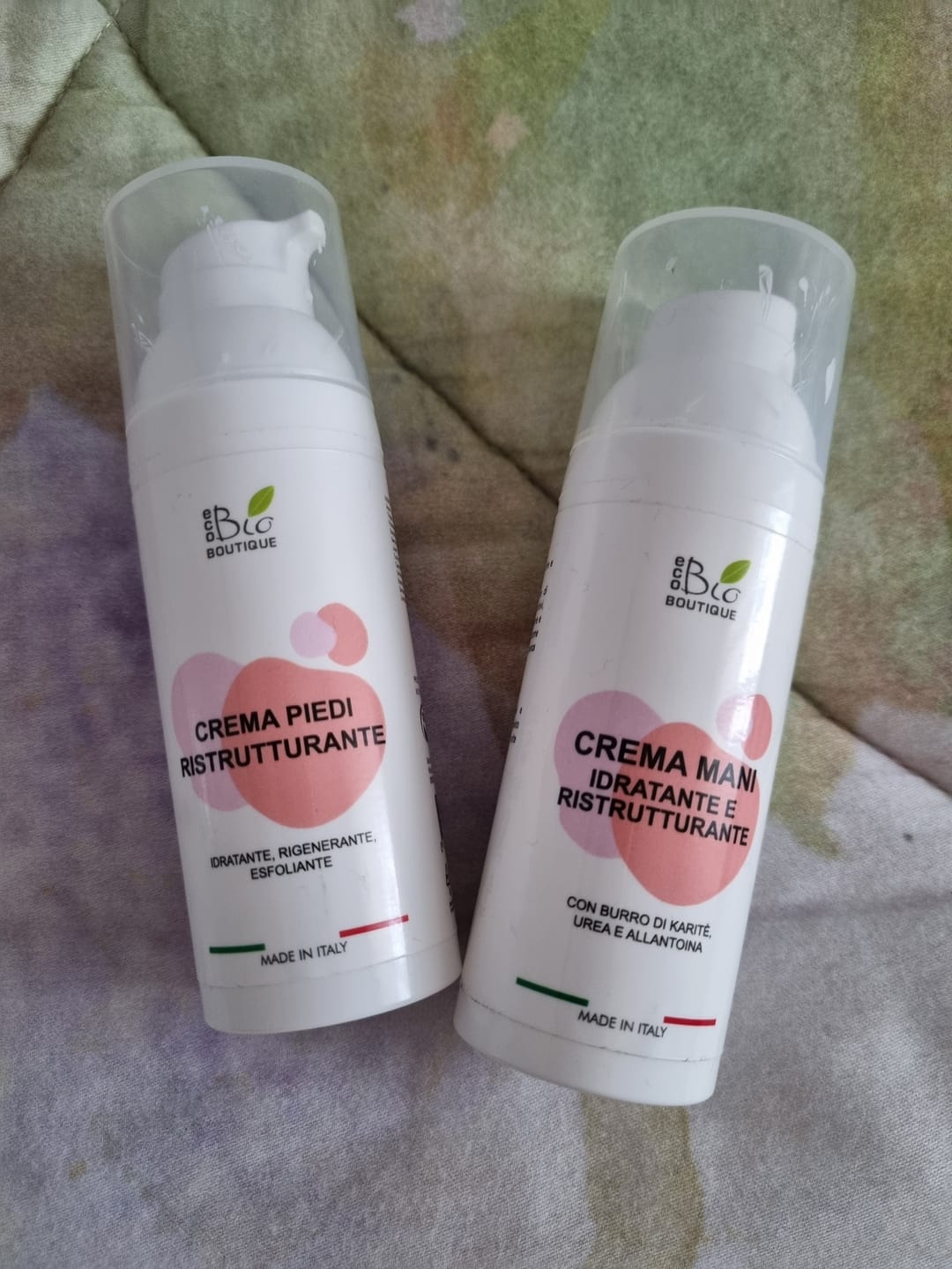 Customer photo review of Crema Piedi Ristrutturante
