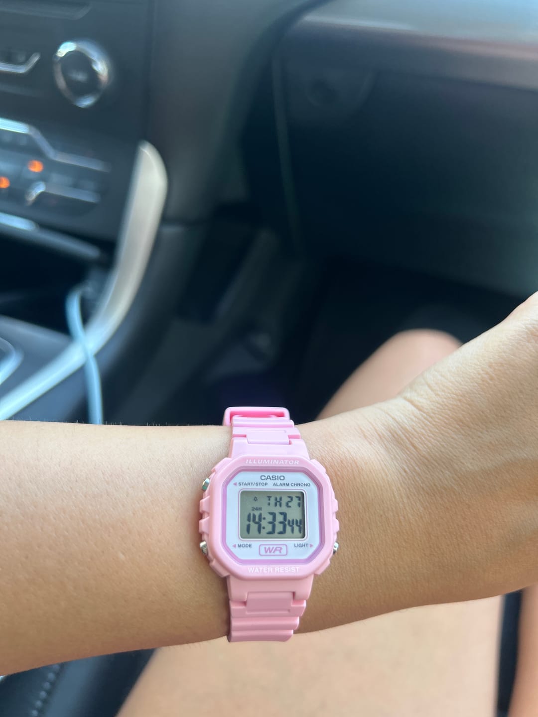 Customer photo review of Reloj Casio Vintage LA-20WH-4A1DF Rosado