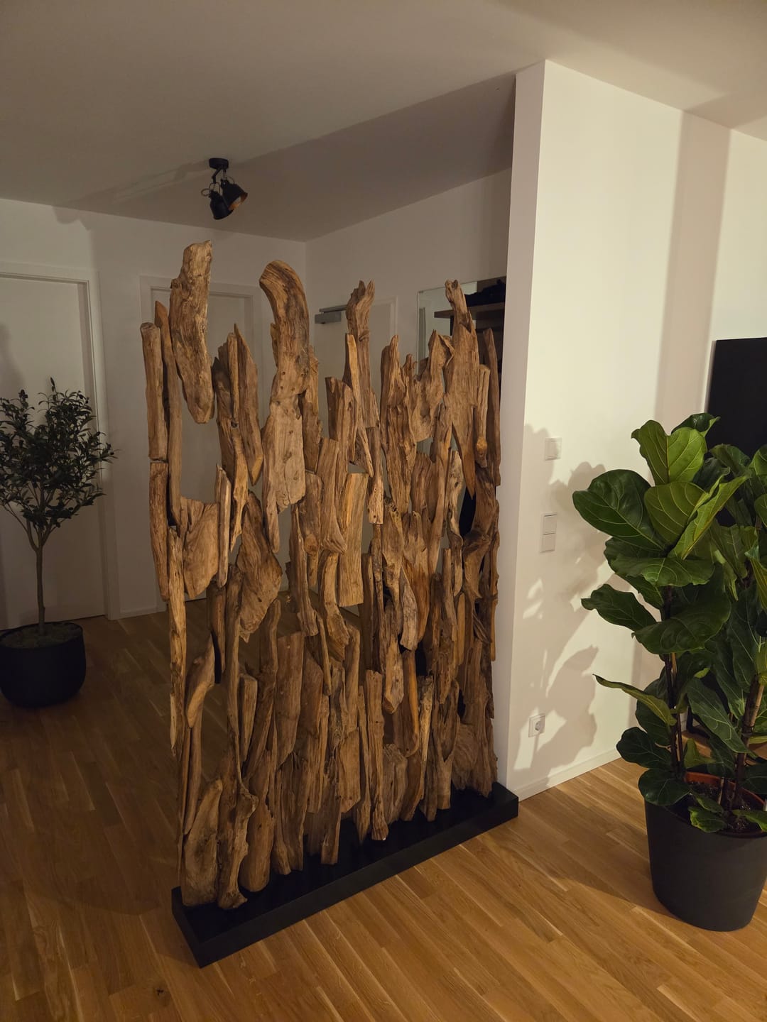 Customer photo review of BELMIRO Design Holz Raumteiler  Breite 130 cm
