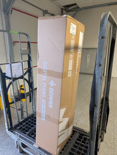 Customer photo review of Donner DDP-80 PLUS Digitalpiano Minimalistisches Holzdesign