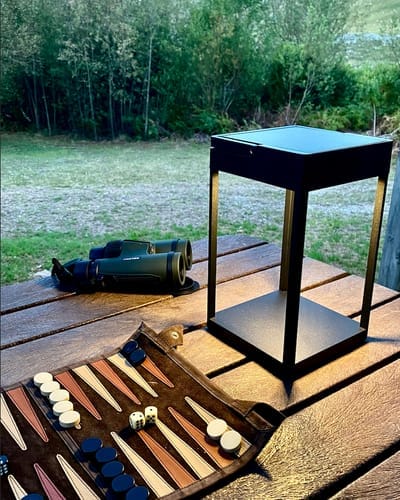 Customer photo review of Outdoor Solar Lantern with Touch Control