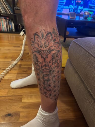 Customer photo review of TattooNumbx Numbing Cream