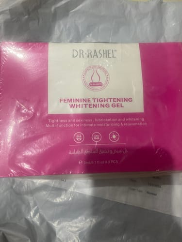 Customer photo review of Dr. Rashel PH-Balanced Feminine Tightening Whitening Gel