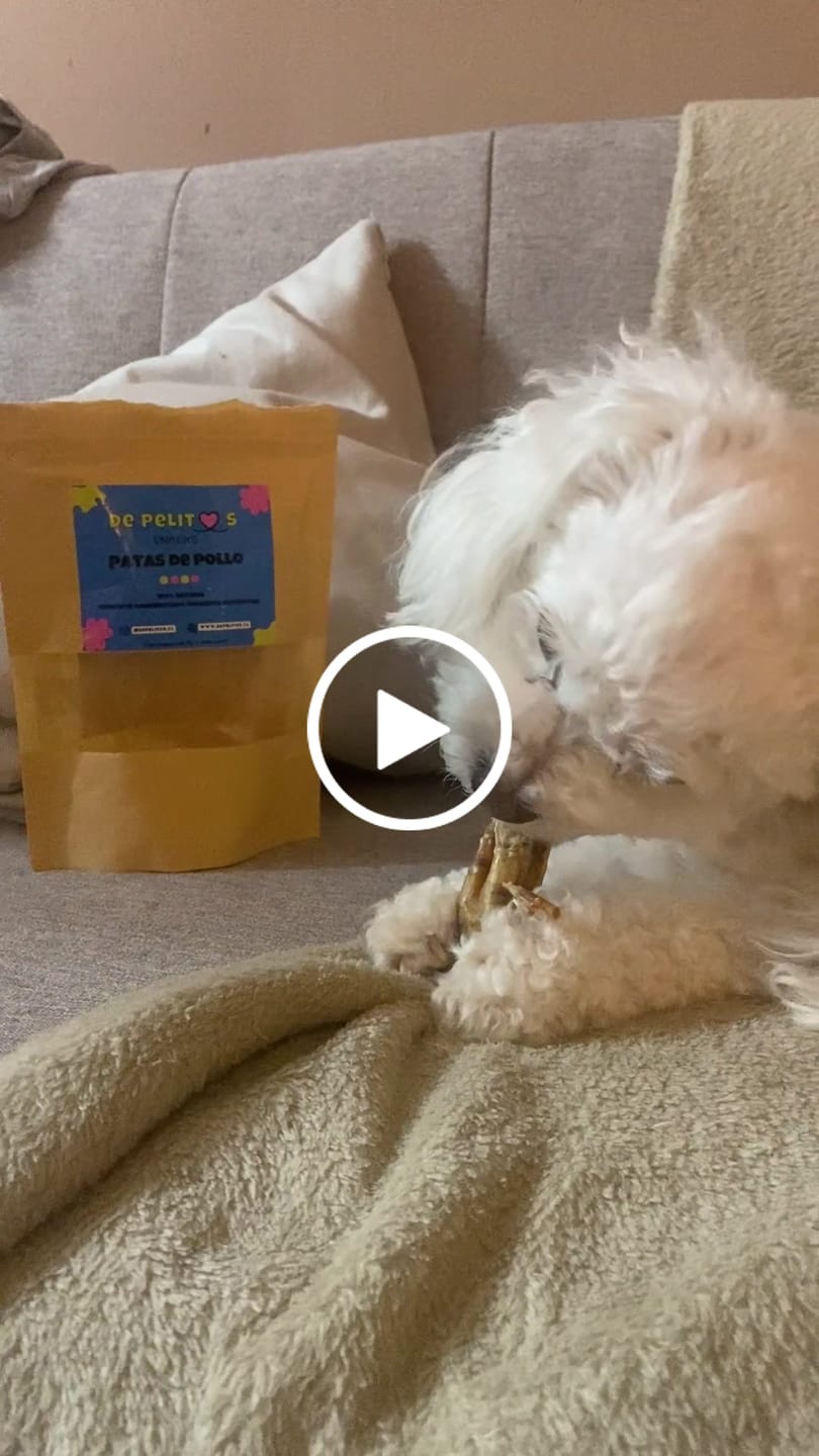 Customer video review of Patas de pollo