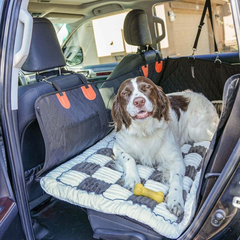 Customer photo review of DoggyKings™ Heavy-Duty Dog Car Seat Cover